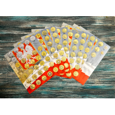 Комплект листів для ювілейних монет Польщі 2 zl і 5 zl (1995-2021)