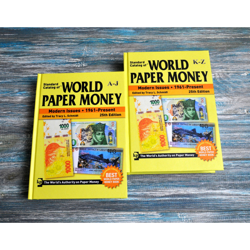 Каталог. Банкноти / Паперові гроші світу. в 2х томах. 1961-2020 (2020)
