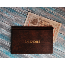 Альбом на бони кишеньковий BANKNOTES (XXL) 215х145 - 20 листів