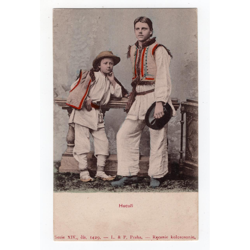 Листівка. Гуцули. L&P Serie XIV № 1429 Листівка. Гуцули. L&P Serie XIV № 1429