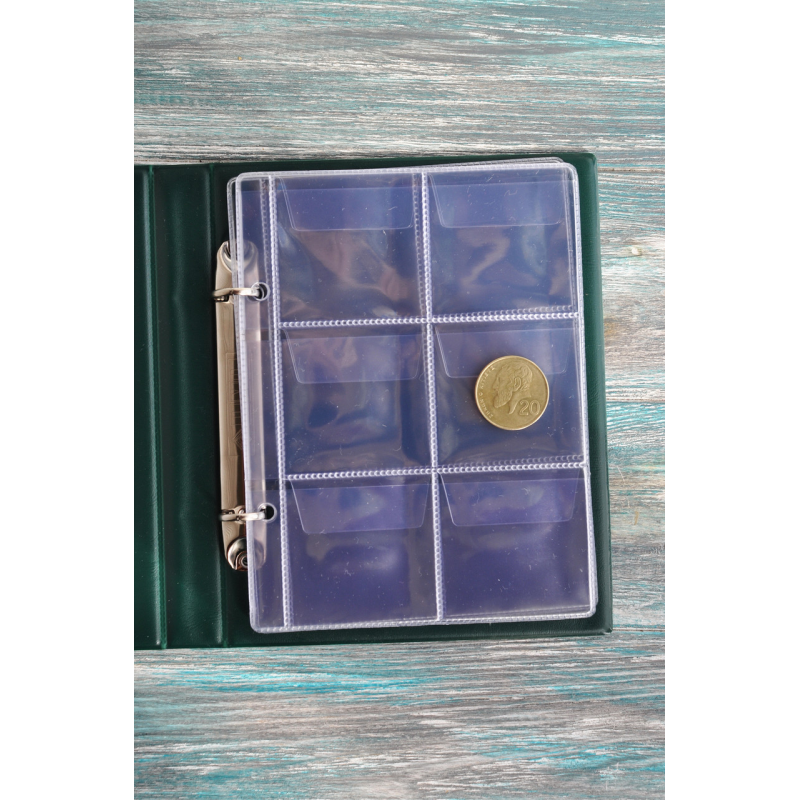 Альбом Marcia MINI на монети (+ 10 листів 2х3=6 монет ) на 60 монет Альбом Marcia MINI на монети (+ 10 листів 2х3=6 монет ) на 60 монет