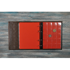 Альбом для монет MARCIA / SCHULZ + 10 листів (на 221 монету)