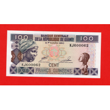 Гвінея 100 франків 1998 (P-35а) UNC