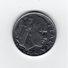 Італія 20 чентезимо, 1940