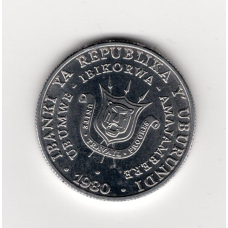 Бурунді 5 франків, 1980