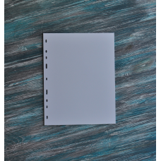 Лист розділяючий, прокладочний лист формат Optima 200*250 - білий