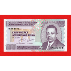 Бурунді 2011 - 100 франків (P-44b) - UNC