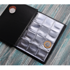 Альбом для монет на 96 монет MARCIA 125х170 мм (комірка 35х35 мм), Польща