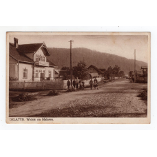 Листівка. Делятин. Вид на Малеву. “Howerla“ A. Zarowski. # 5