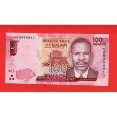Малаві 2017, 100 квача UNC  P-65c