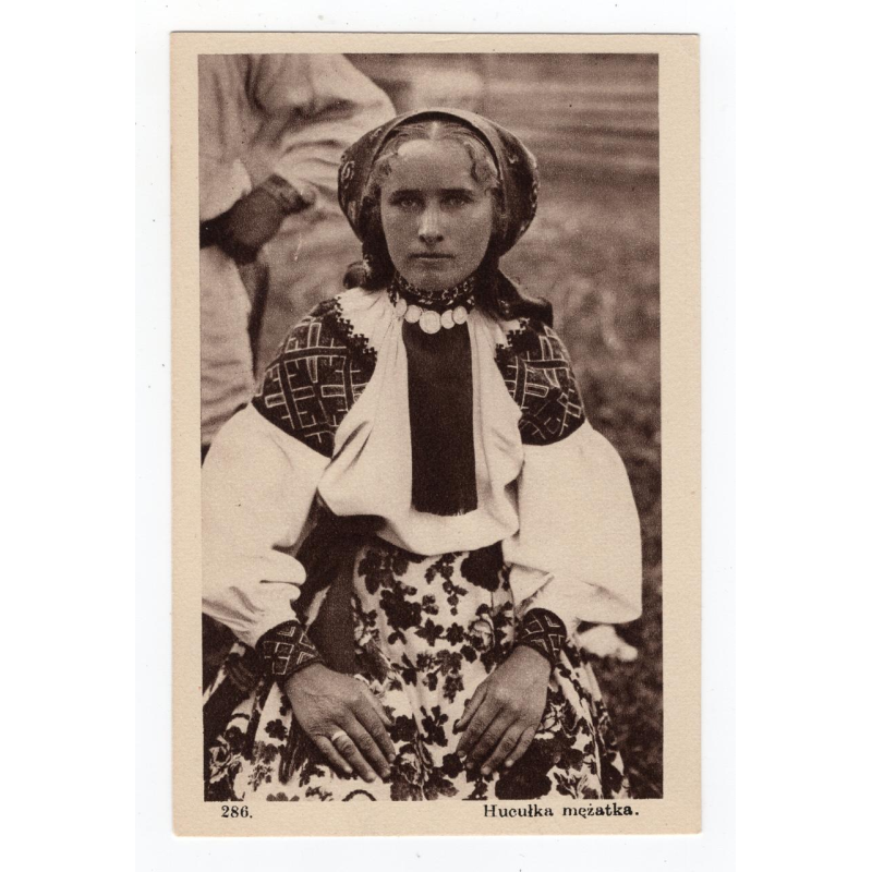 Листівка. Гуцулка молодиця. Aba Heller 1929 №286